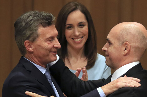 Los tres pilares del PRO, Macri, Vidal y Larreta, alineados en la definición del cronograma electoral de Cambiemos.