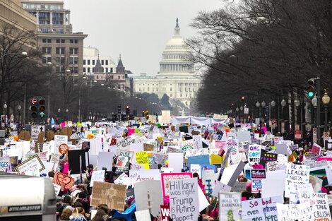 Tercera Marcha de las Mujeres en Estados Unidos