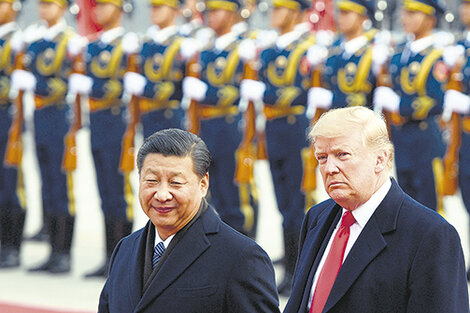 Los presidentes Donald Trump (Estados Unidos) y Xi Jinping (China).