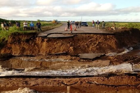 Una ruta bajo el agua