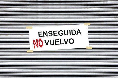 Más locales vacíos por la caída del consumo