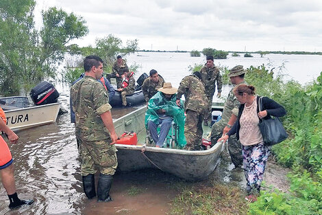 Al eliminar árboles se pierde la capacidad de absorción de la tierra.