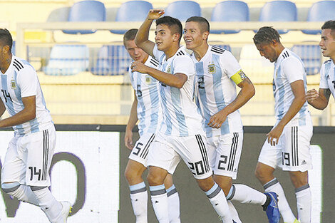 La Sub 20 se enfrenta con Colombia