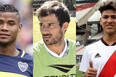 Barrios, Cvitanich y Carrascal.