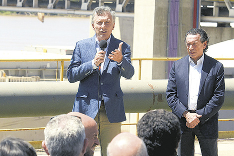 El presidente Macri hizo el anuncio en la sede de la empresa Renova, dedicada al procesamiento de soja.