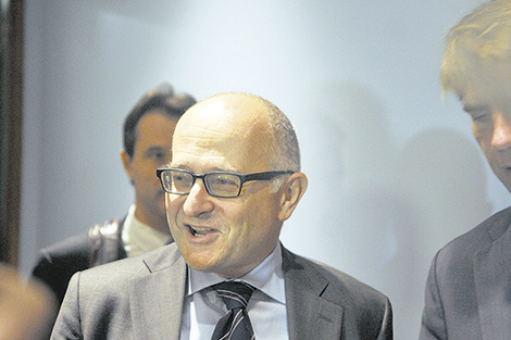 Roberto Cardarelli, del FMI, le dijo a la CGT que viene una recuperación de la economía en el segundo trimestre. (Fuente: Sandra Cartasso)