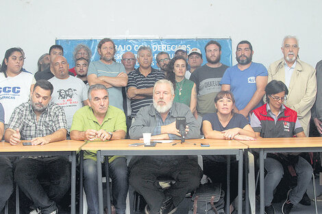 “Hay una situación muy compleja entre los trabajadores más pobres de la Argentina”, dijo Castro. (Fuente: Bernardino Avila)