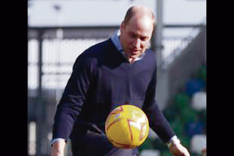 El príncipe Guillermo.