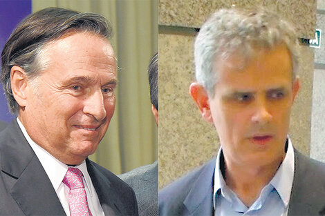 Carlos Miguens Bemberg y Ricardo Mihura Estrada, dos de los empresarios que aportaron a la campaña.