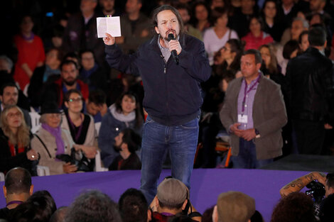 De regreso, Pablo Iglesias cargó contra los medios