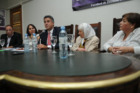El encuentro se realizó en la Facultad de Derecho de la UBA. (Fuente: Guadalupe Lombardo)