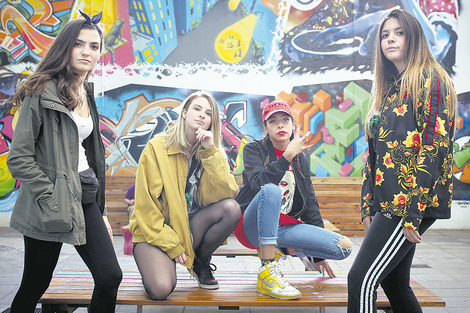 NTC, Roma, Aby y Sofía llevaron su militancia feminista al rap (Fuente: Jose Nico)