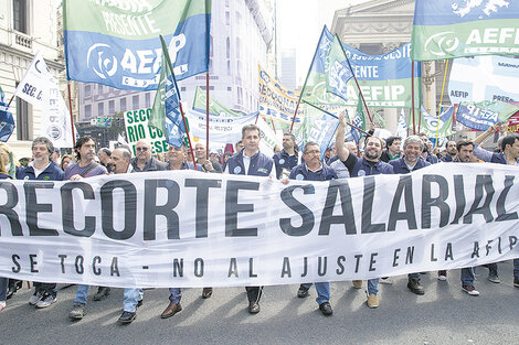 El salario, principal víctima del ajuste.