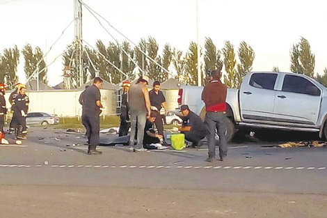 Una tragedia en la ruta 7