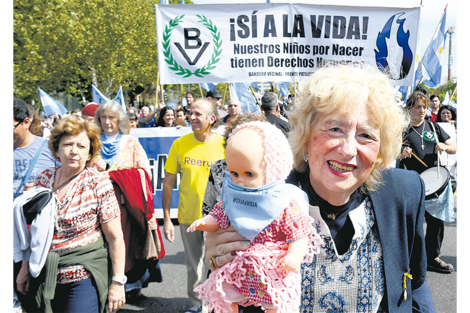 Los antiderechos están en campaña