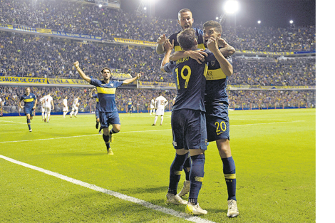 Boca lo definió en un tiempo y festejó