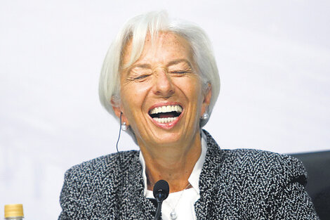 Christine Lagarde, directora gerente del FMI.