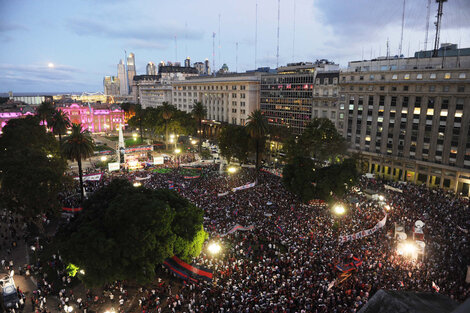 La recordada movilización de los hinchas de San Lorenzo en 2012 pidiendo volver a Boedo