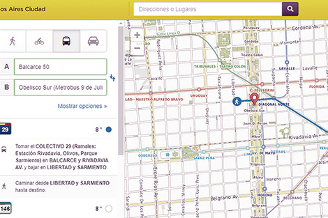 Los datos que el usuario va escribiendo fijan su localización geográfica a la vista e inmediata.