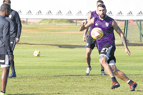 Ultima práctica en el Monumental