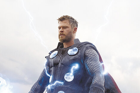 Thor (Chris Hemsworth) en Avengers, una de las sagas más ambiciosas de la industria cinematográfica.