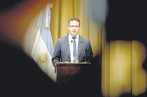 Guido Sandleris, presidente del Banco Central. (Fuente: Joaquín Salguero)