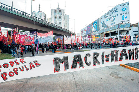 Las amenazas de la ministra Bullrich no impidieron la protesta.