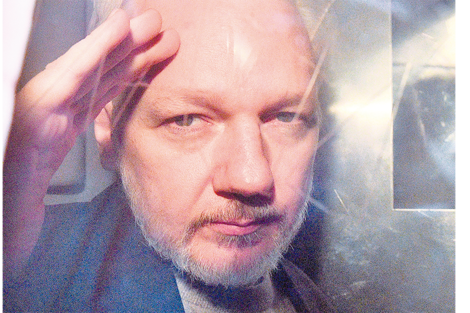 Julian Assange fue condenado hace dos semanas por un tribunal británico a 50 semanas de cárcel.