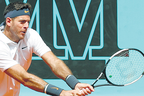 Del Potro debuta en el cuadro de singles