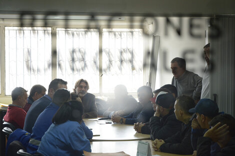 Ayer hubo una nueva reunión en el ministerio de Trabajo.