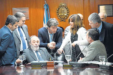 Pichetto no fue a la que pudo ser su última reunión en el Consejo de la Magistratura.