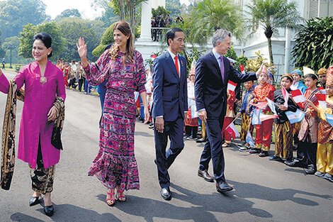 Mauricio Macri firmó acuerdos con Joko Widodo.