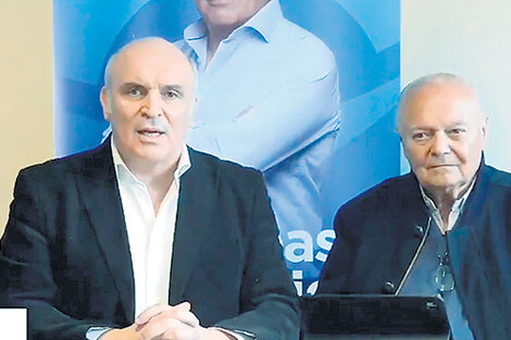 José Luis Espert dio ayer una conferencia de prensa.