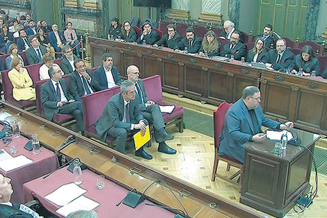 Culminó el juicio penal a los independentistas