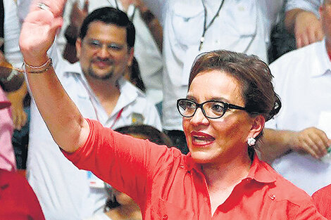 Xiomara Castro, ex candidata presidencial y esposa de Manuel Zelaya.