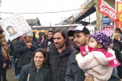 Del Caño y Del Plá recorrieron Laferrere