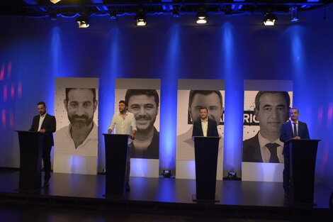 La polémica transcurrió sobre los principales temas de la agenda de gobierno.