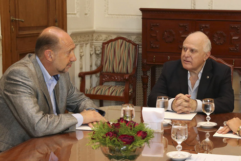 Lo que aún no se estableció es cuándo será el momento en el que Lifschitz y Perotti se encuentren.