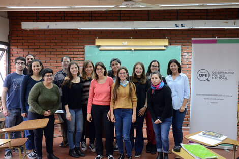 El equipo de trabajo es interdisciplinario, con docentes, graduados y estudiantes. (Fuente: Pablo Correa)