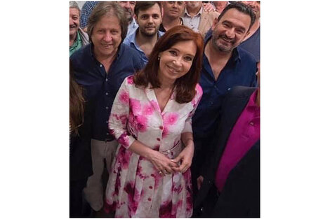 Cristina junto a Leoni