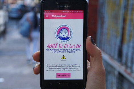 Apoyo a la app de las mujeres