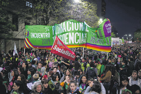 La marcha partió de la 60 y 1 y finalizó en el Estadio Unico