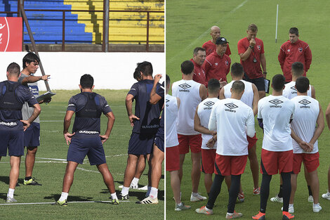 En principio, los jugadores de ambos equipos practicarán en grupos de seis.