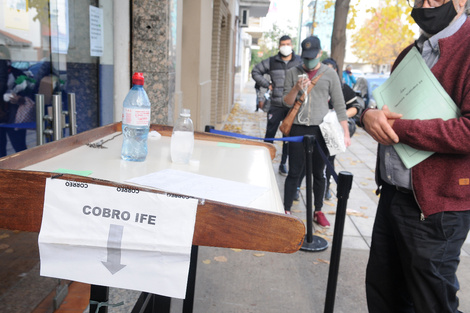 El IFE 2 se focalizó en las zonas más afectadas por la pandemia. (Fuente: Leandro Teysseire)