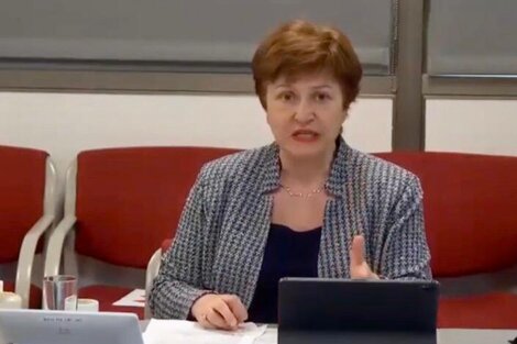 Georgieva planteó que el FMI hará su parte para garantizar “la transparencia de la deuda la reestructuración”.