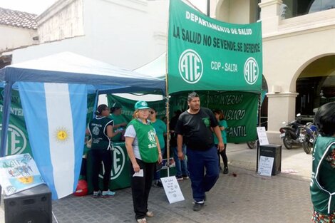 Jornada de lucha en Salud convocada por ATE