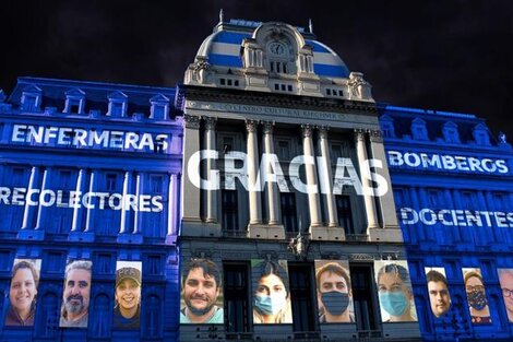 El CCK homenajeó a las y los trabajadores esenciales