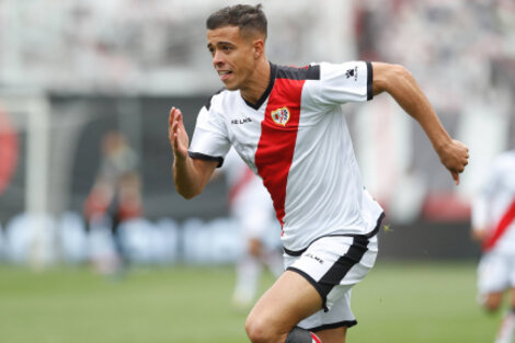 Franco Di Santo, en su paso por Rayo Vallecano.