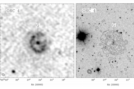 Descubren en el espacio profundo cuatro misteriosos objetos circulares