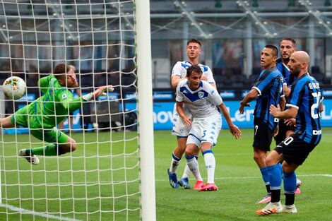 Serie A: Inter se aprovechó del último y le metió seis goles